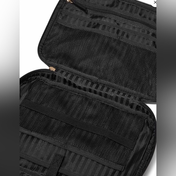 The Victoria Secret Signature TECH/IPAD Zip Around Sleeve Black/Gold Hardware - Picture 3 of 5